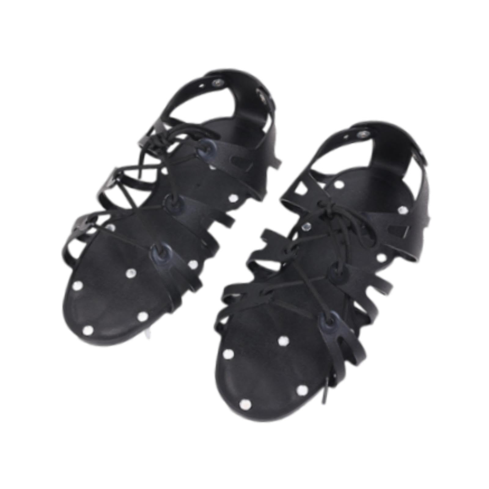 fabloft 2pcs gunite spiked shoes self leveling for overlays lawn yard floor leveling 2.8cm nail length1 pair spiked shoes work boots & shoes personal protective equip/ppe