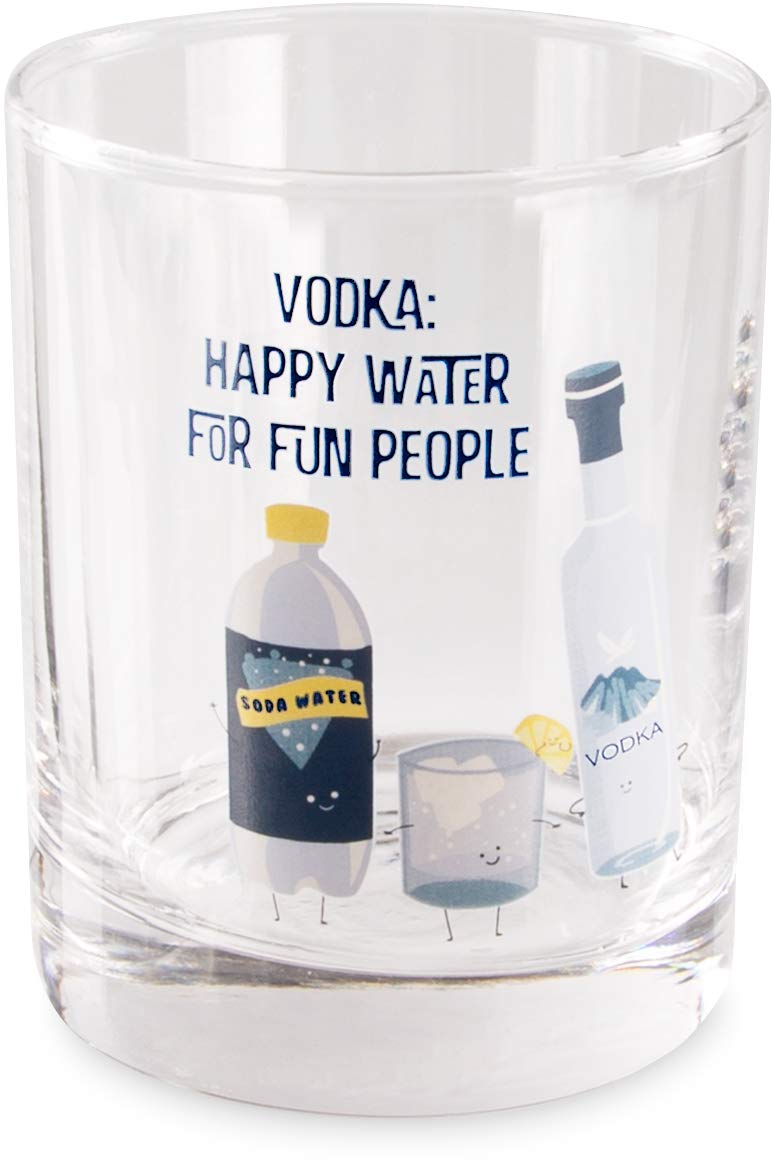 食器 GLASS Amazon.co.jp: Pavilion Gift Company 74874 ウォッカ: Happy Water