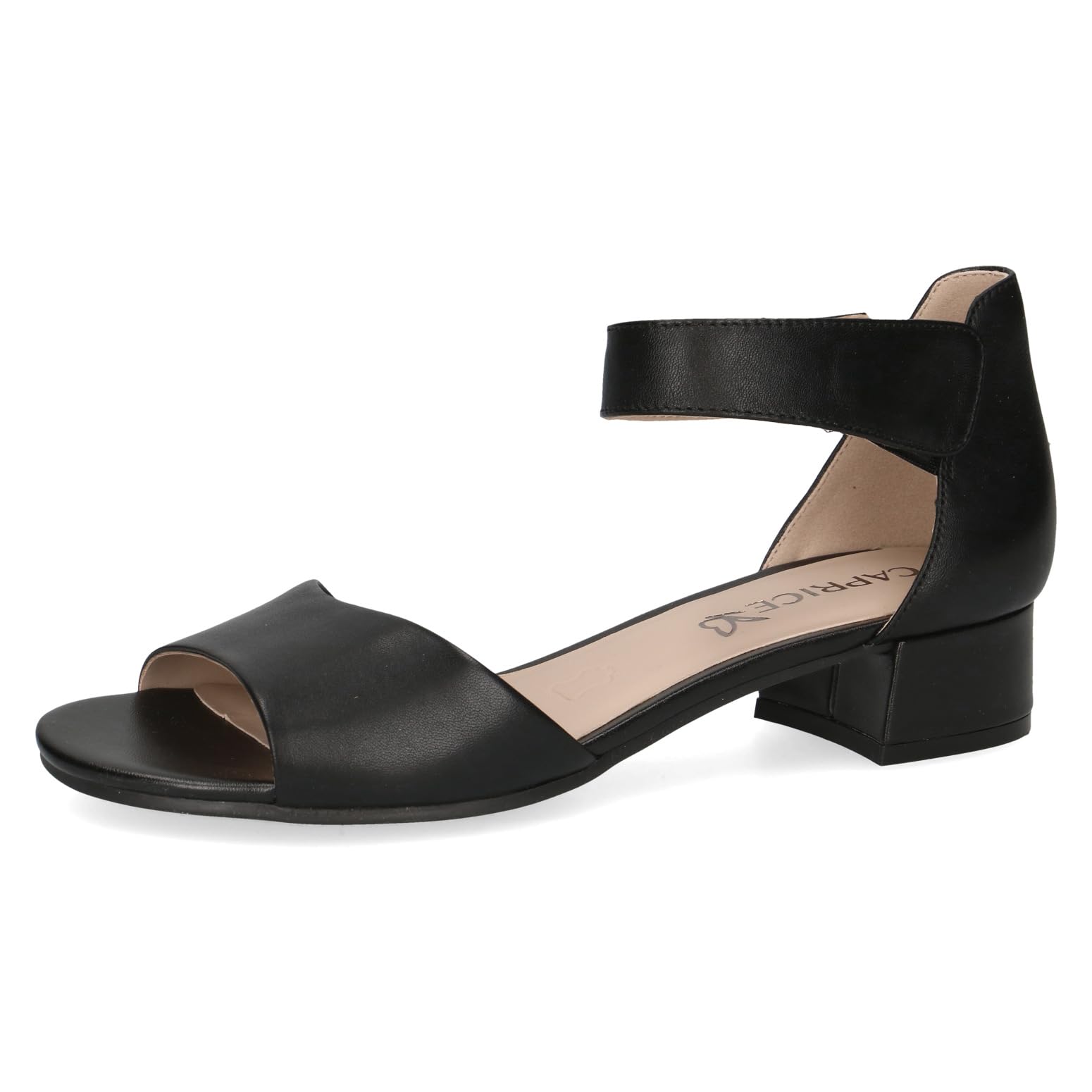 Caprice Women's Black Agadir Sandals Colour: : Size 7