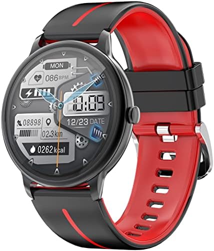 HYSTORM Health Smart Watch (HRV,BG) 1.43" AMOLED Always-on Display Fitness Tracker Watch with Bluetooth Call, 8 Health Apps Blood Glucose Heart Monitor Android iOS Waterproof Smartwatch for Men Women