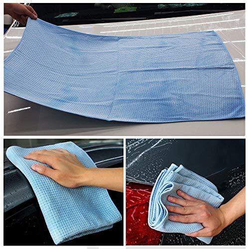 Okdeals Asciugatura Auto Car Care Waffle Weave