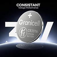 Vista 2 de Pila 2016 Compatible con Apple AirTag CR2016 de Litio 3V Pila de Moneda para Seguridad Infantil, Adecuada para Llaveros, Sensores Inteligentes