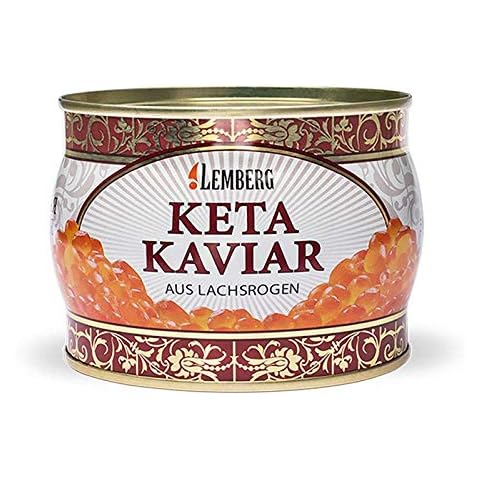 500g LEMBERG Salmon Keta Red Caviar Cover