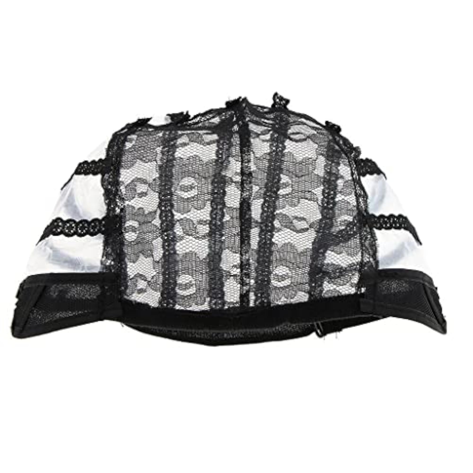 Adjustable Strap Stretchy Lace Front Wig Cap, Elastic Hair Mesh