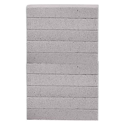 Piedra Pómez Limpiador de Inodoro,Piedra Pómez para Piscinas - 10 Piezas Bloques Abrasivas Resistente para Azulejos de Ducha Bañera Juntas Lechada Hornos Vidrio