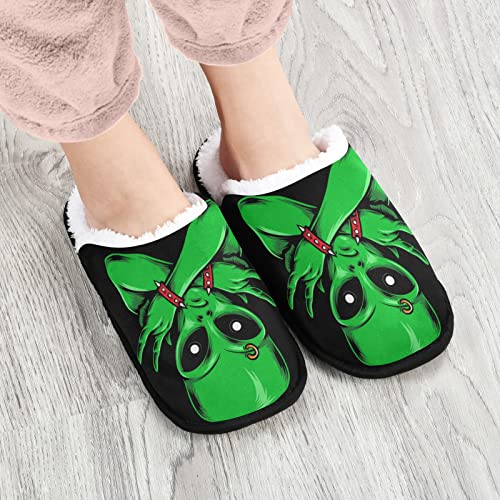 Dussdil Women's Men's Spa Winter Slippers Home House Slippers Shoes Memory Foam Closed Toe Slipper Non Slip for Women Men Hotel Bedroom Travel Shoes2