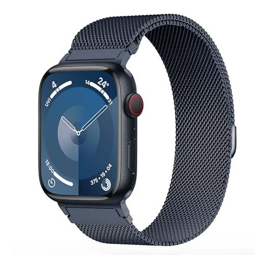 Image of Original Metal Milanese Loop Compatible with Apple Watch Band for Women Men