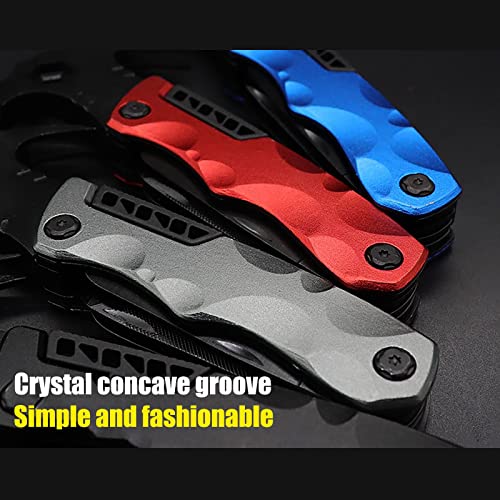 Martelo multifuncional, ferramentas compactas de acampamento e equipamento de sobrevivência ao ar li