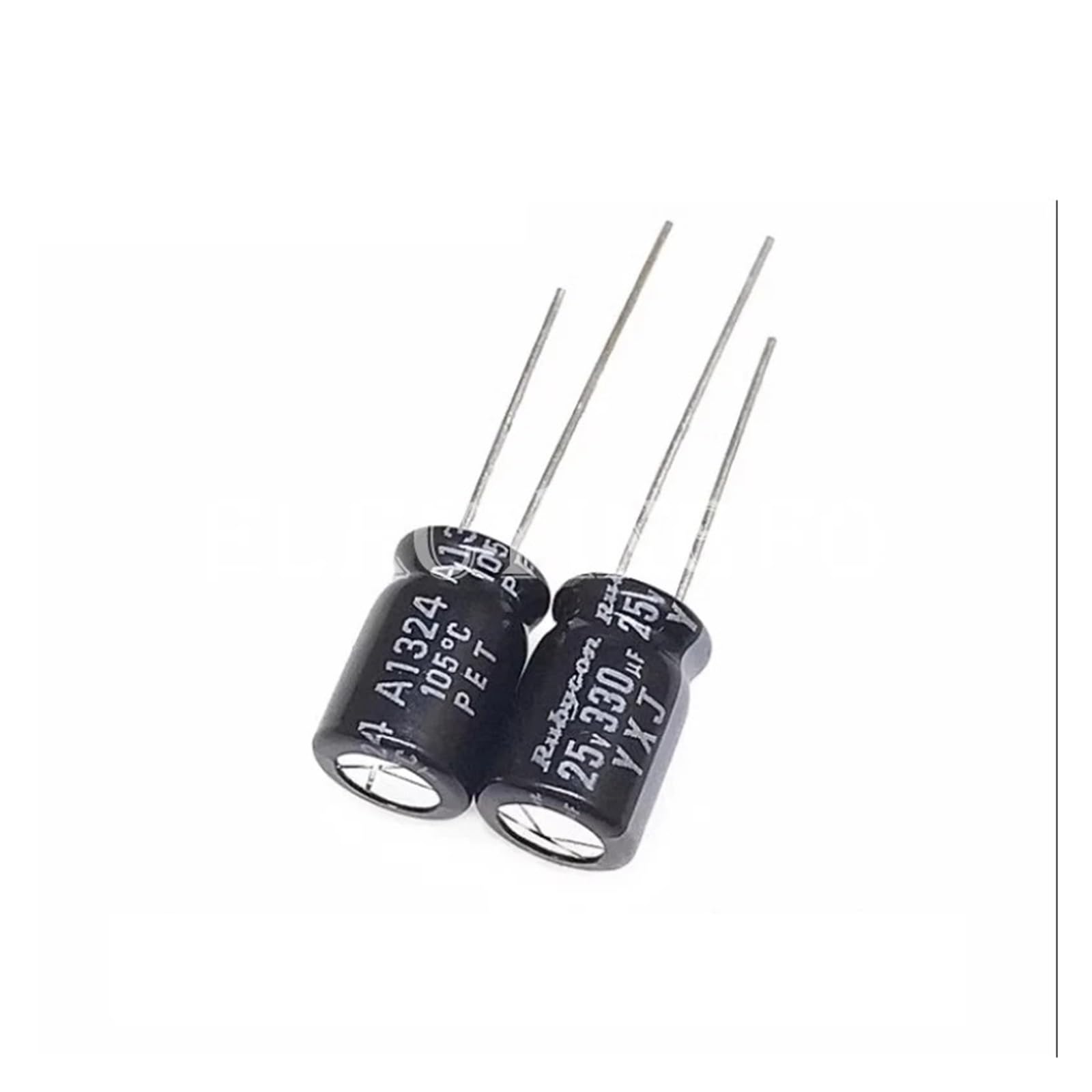 25V330UF YXJ 8 x 11,5 mm płyta główna aluminiowy kondensator elektrolityczny 25YXJ330M 330uF 25V wysoka częstotliwość niska IDGTTLDF (100 szt.)