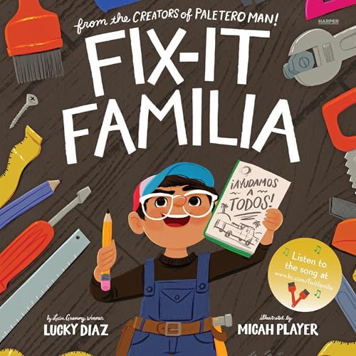 Fix-It Familia Audiolibro Por Lucky Diaz arte de portada