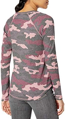 Lucky Brand Women's Long Sleeve Scoop 