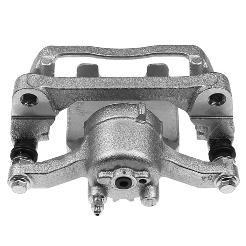 Image of Rear Right Disc Brake Caliper Assembly For Ford F-150 Lobo | Fits 2012-2016 Ford F-150 Lobo. Replace FL3Z2552B, 18-B5396, 18B5396, 18-P5396. Includes Bracket. Passenger Side.