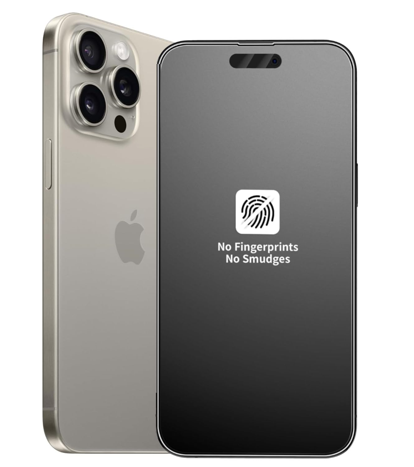 Matte Ceramic Anti-Spy for Iphone 15 Pro Max Privacy Screen Protector [Not Glass], Anti-Spy Full Adhesive Flexible Film for Iphone 15 Pro Max 2023 Black