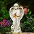 CHUANGFENG Angel Solar Garden Statues: 12.5” Cemetery Decorations for Grave Praying Angel Figurines for Outdoor Lawn Yard Patio Decor Memorial Gifts for Women