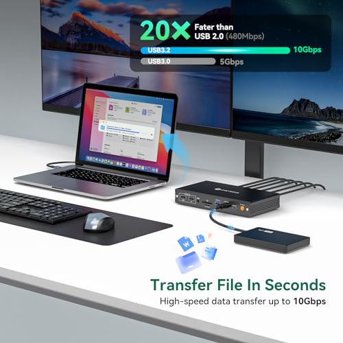 Docking Station USB C profesional para crear el estudio multipantalla perfecto en casa 4
