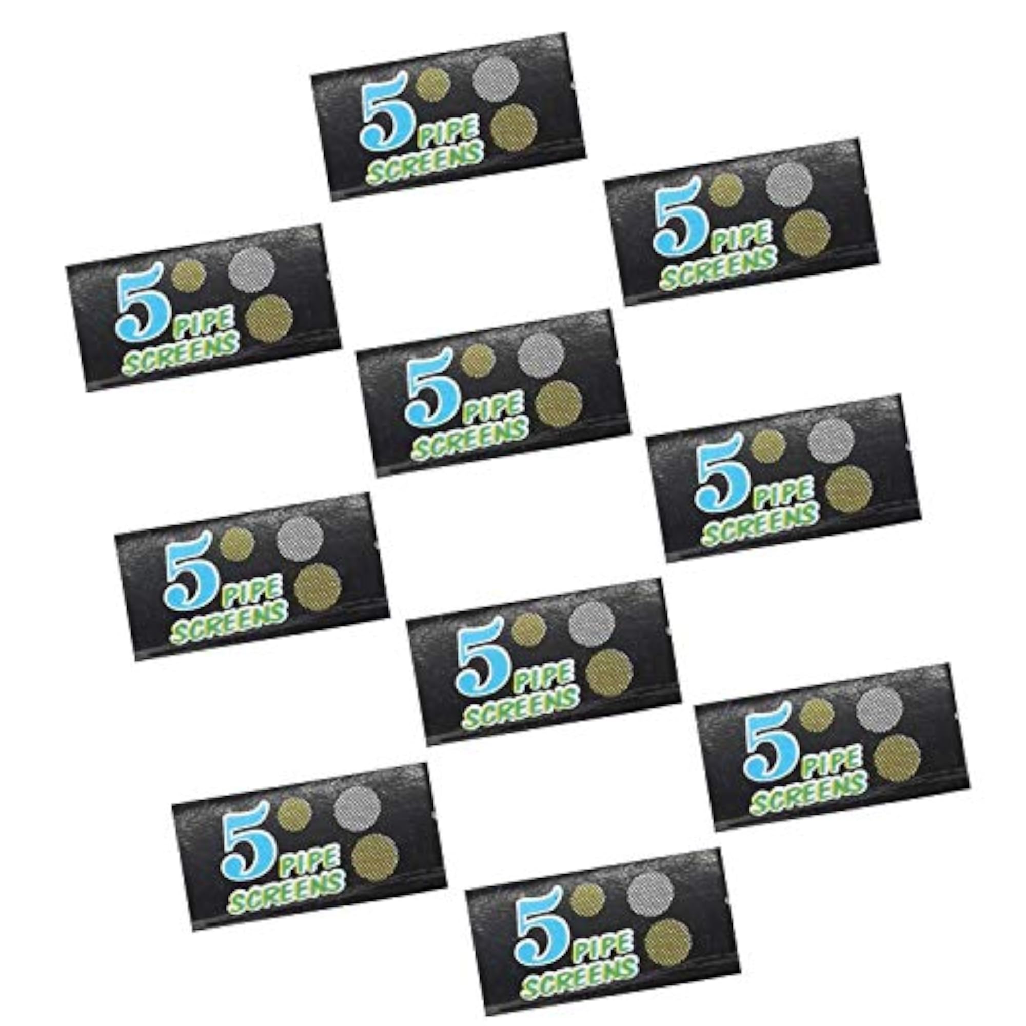 Screen Filter Metal Bong Accessory Pack of 10