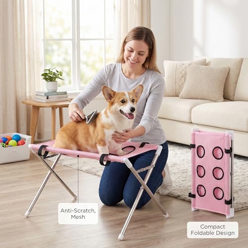 Hamac de toilettage chien stable pour coupe des griffes et bain facile - 3