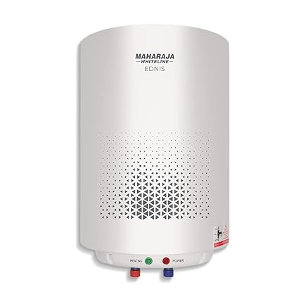 Maharaja Whiteline Ednis Storage Water heater, 25 Litre, Polymer Coated, Rust & Shock Proof Abs Body - WH-175 (White)