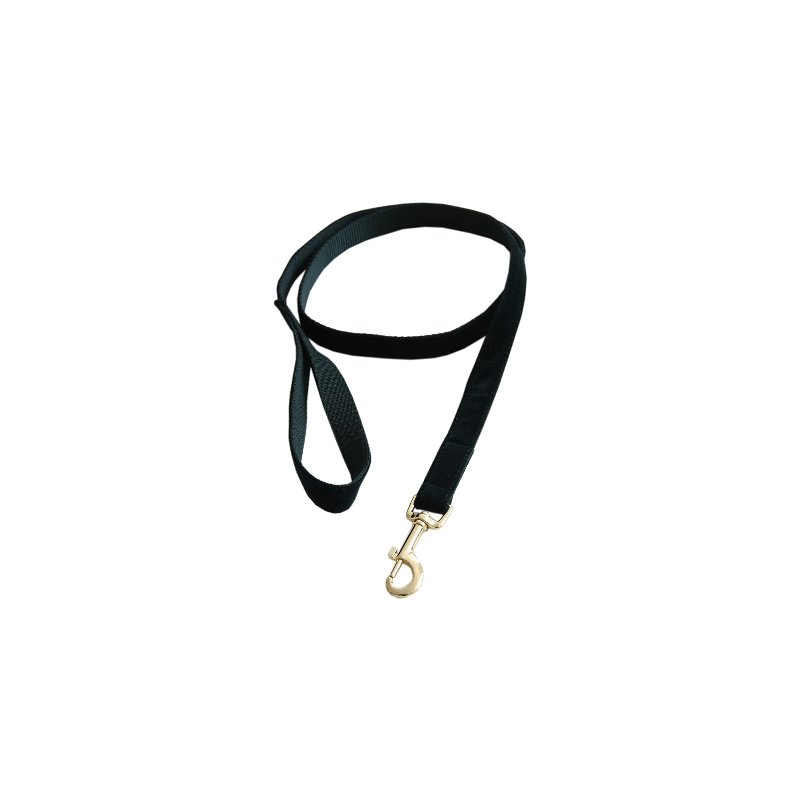 Laisse pour chien Kentucky côtelé vert foncé 120cm - Idéale pour les balades urbaines de votre animal