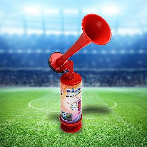BANHAO Handheld Push Air Horn for Safety, Handpush Reusable Air Pump Horn Noise Maker for Sports Events Party Boating Camping 4 PCS by banhao - Image 3