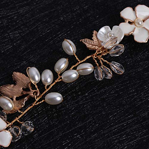 Zarte Band, Frauen Mädchen Band Stirnband Muschel Blume Kranz Braut Für Frauen Mädchen Schmuck Ornament Zubehör TINGG