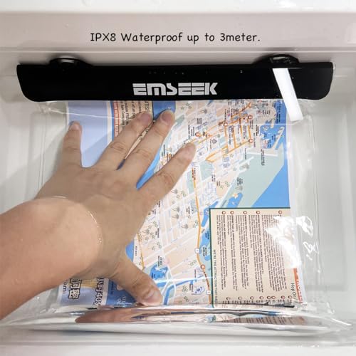 Estuche impermeable para mapas de 13 pulgadas con cover transparente para tablet miniatura 4