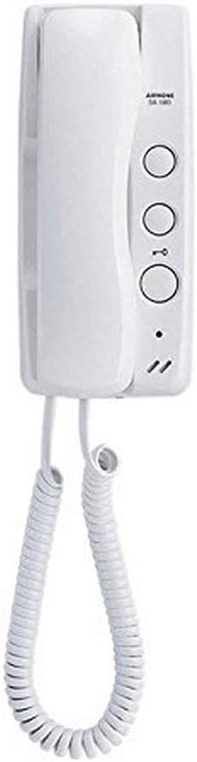 Aiphone Corporation DA-1MD Audio Tenant Station for DA Series, ABS Plastic Construction, 7-7/8" x 3-1/2" x 2-1/2", White