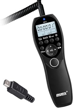 Ax-3 Uc1 Timed Control For Ayex Olympus E-Pl8, E-620, E-520, E-M5, Sz-300Mr, Sz-20, Pen-F