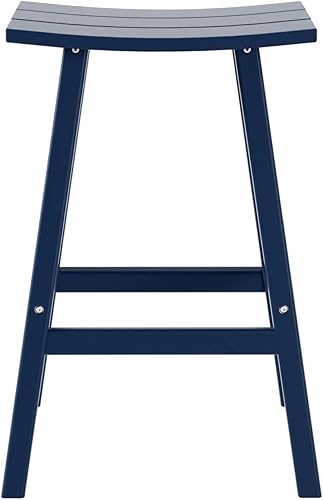 Vista 116 de WestinTrends Malibu - Juego de 2 taburetes para sillín para exteriores/patio, 24 alturas, color negro