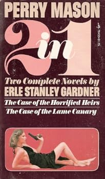 Mass Market Paperback Perry Mason 2 in 1 the Case of the Horrified Heirs and the Case of the Lame Canary Book