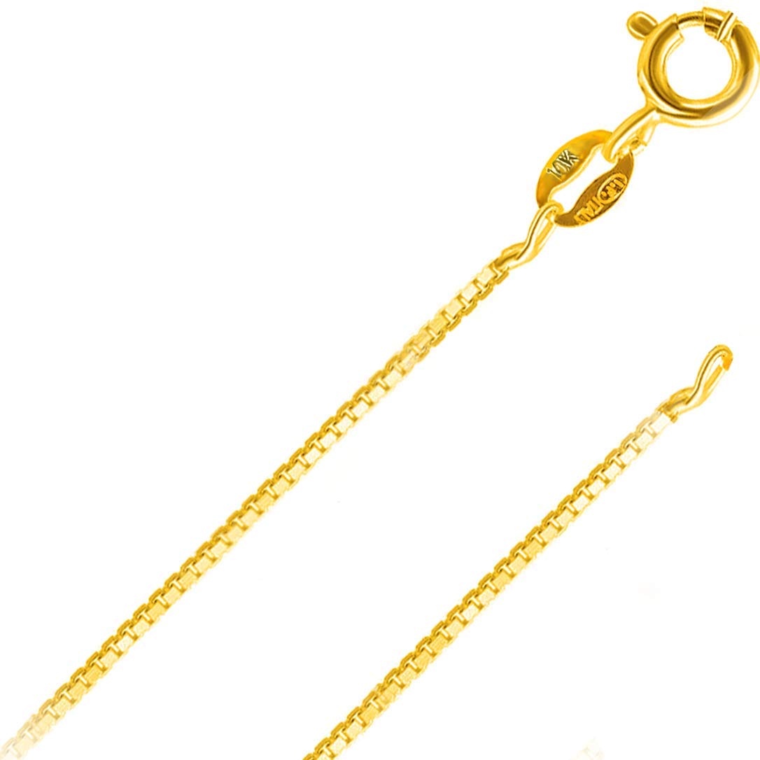 Italian Fashions10k REAL Yellow OR White OR RosePink Gold Solid 0.5mm, 0.6mm, 0.7mm, 0.8mm ,1.0mm, 1.1mm, Gold, No Gemstone