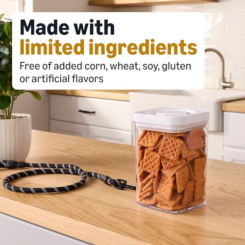 Image of Amazon Basics Dog Treats Chicken and Waffle Bites 6oz (Previously Wag)