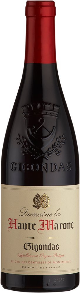 Domaine La Haute Marone ‘Le Cru des Dentelles de Montmirail’, Gigondas (Case of 6x75cl) Frankreich/Sablet&Girondas, Rotwein (GRAPE GRENACHE NOIR 70%, MOURVEDRE 15%, SYRAH 15%)