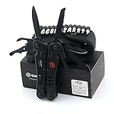 Ganzo Multi Tool Multifunctional Plier Folding Knife Screwdriver 26 in 1 Portable EDC Tools Kit Set (G302-B)