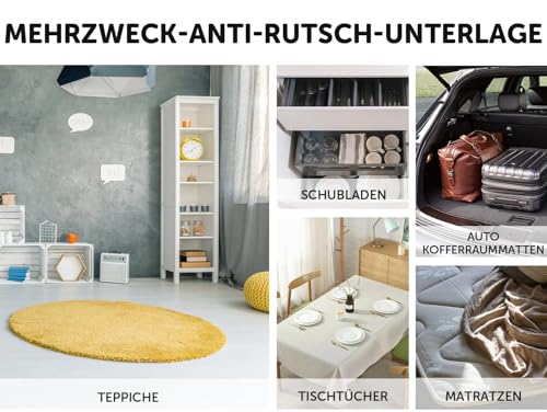 aboveBED Antirutschmatte für Teppich 180 x 270cm, Teppich Antirutschunterlage, Rutschmatte Teppichunterlage rutschfest Teppichstopper… – Ansicht 6