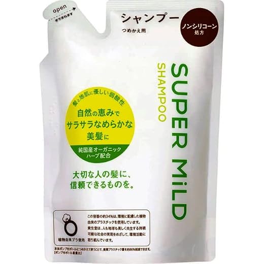TSUBAKI Premium Super Mild Hair Shampoo Refill Pack with Vitamin E