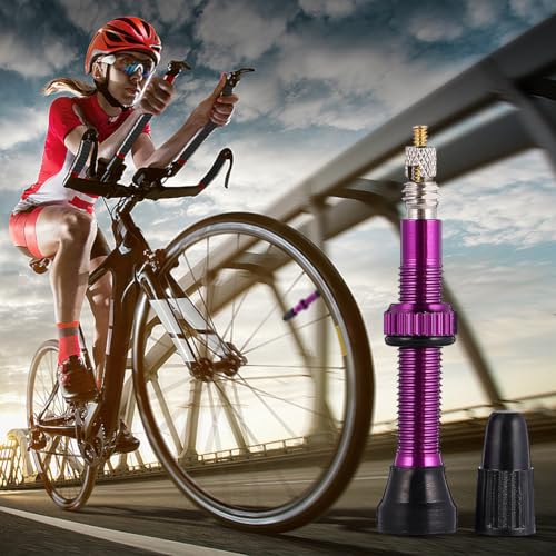 Tapón de válvula francesa STOBAZA 40 mm para neumáticos tubeless miniatura 7