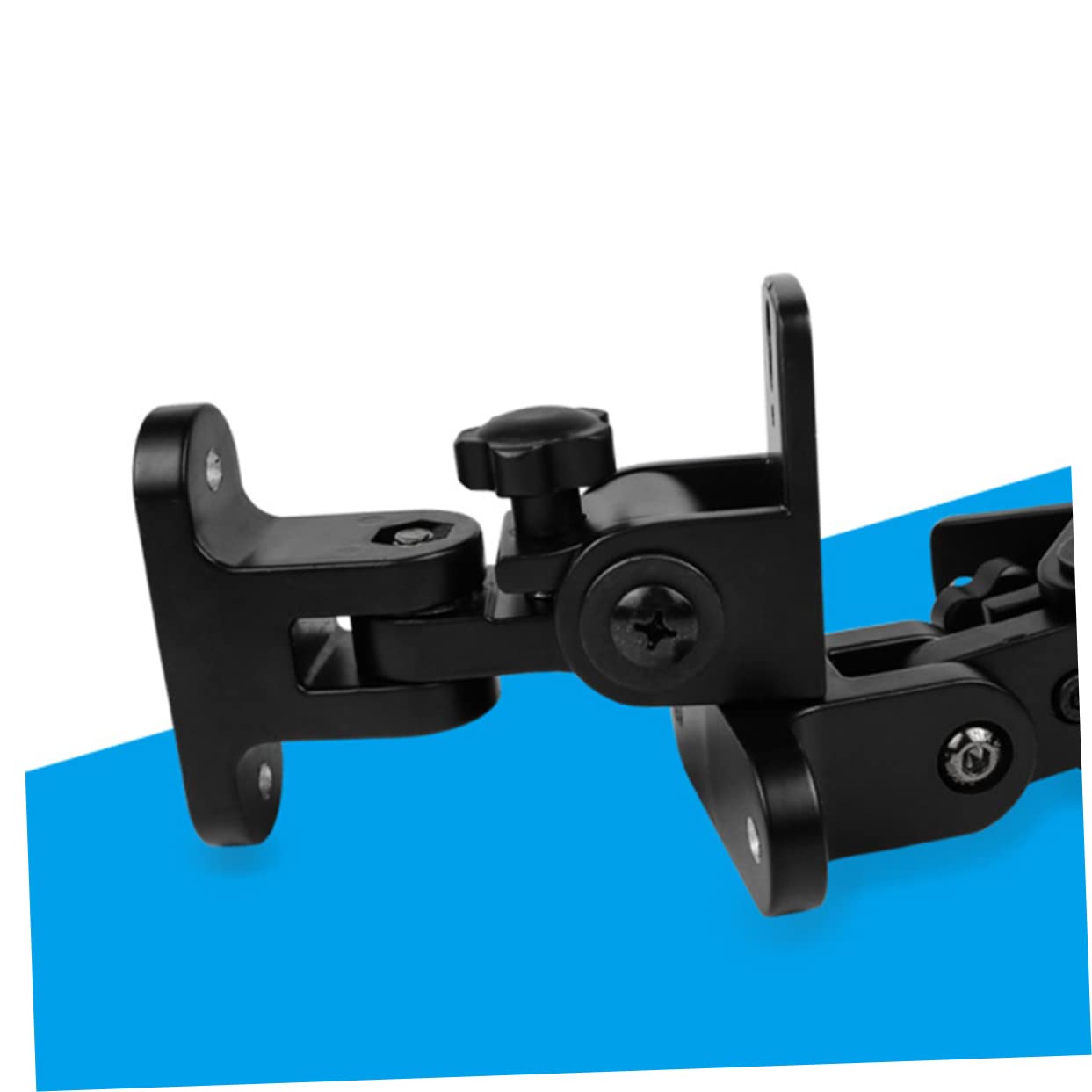 HEMOTON Supporto Casse Surround da Parete in Lega di Zinco Nero