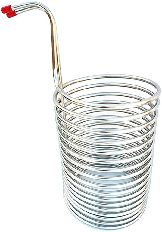 13m Immersion Stainless Steel Super Efficient Wort Chiller, Spiral, Homebrew, Restaurant Supplies, Easy Clean,