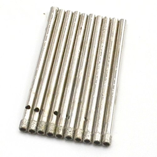Broca de diamante 3.5 mm para joyería pack 10 piezas miniatura 3