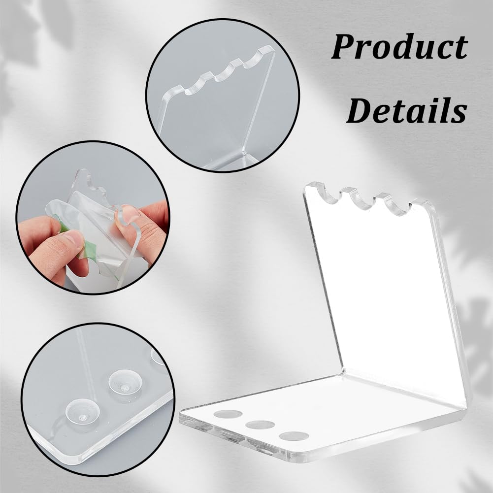 PH PandaHall 6er-Pack Acrylplatten – Schillernd,  Produktbild-Vorschau 4