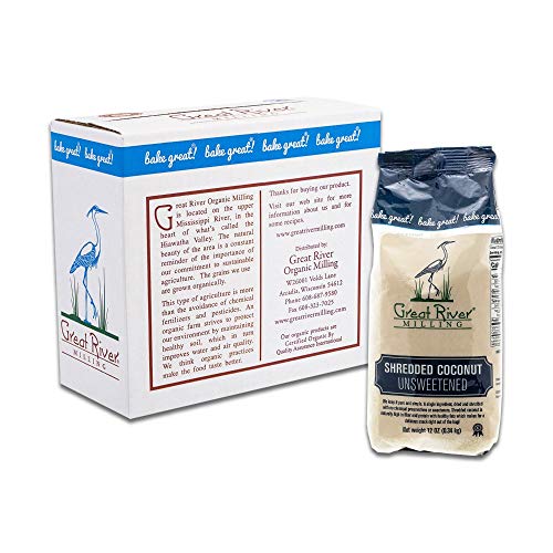 Great River Milling, Shredded Coconut, Non-Organic, 12 Ounces (Pack of 4) - Thumbnail 3