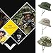 Men Boonie Hat Army Bucket Panama Cap Hiking Outdoor Fishing Wide Brim Sun Cap Fashionable Fishing, Russian camouflage, One Size