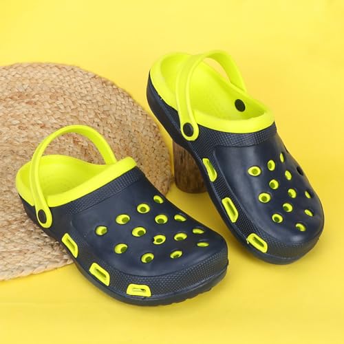 Image of Aqualite Clogs for Men | Lightweight EVA Comfortable Slip-On Clogs | Durable Anti-Slip Men's Clogs Footwear