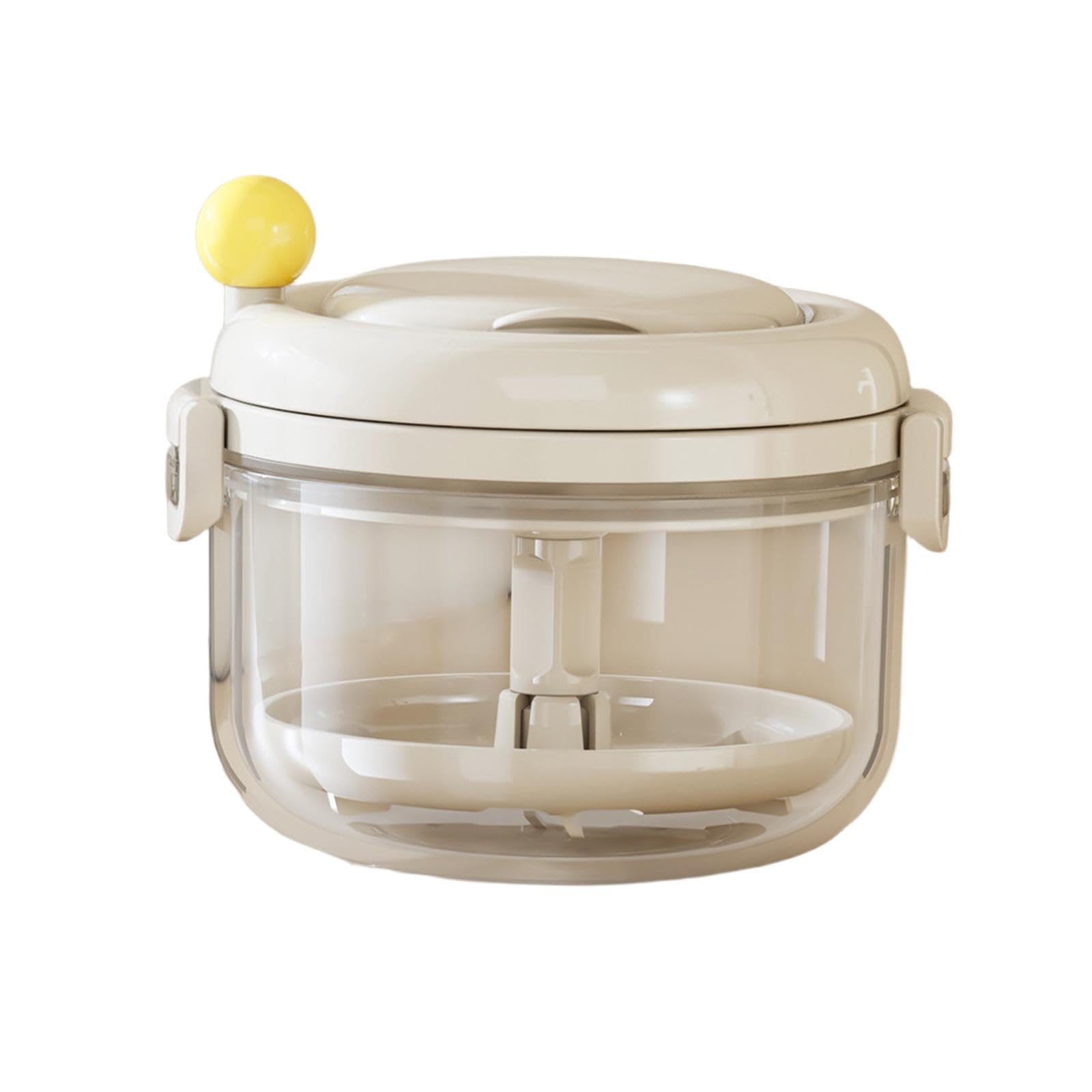 Denture Case Portable Denture Bath Cup for Mouth Guard Traveling Creamy White|Health & Beauty|Oral Care|Denture Care-image-10
