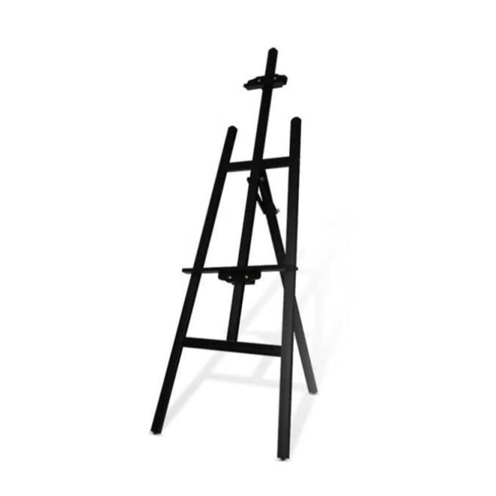 CWCQGH Sturdy Wooden Easel Stand for Weddings Adjustable Canvas Holder Thickened Display Easel for Art Presentations Portable Art Showcase Stand (3 150cm)
