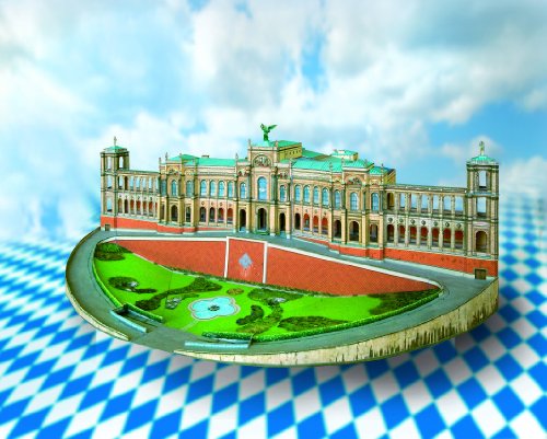 Aue Verlag 42u00a0x 33u00a0x 14u00a0cm Kit de Modelo Maximilianeum Parlamento Baviera