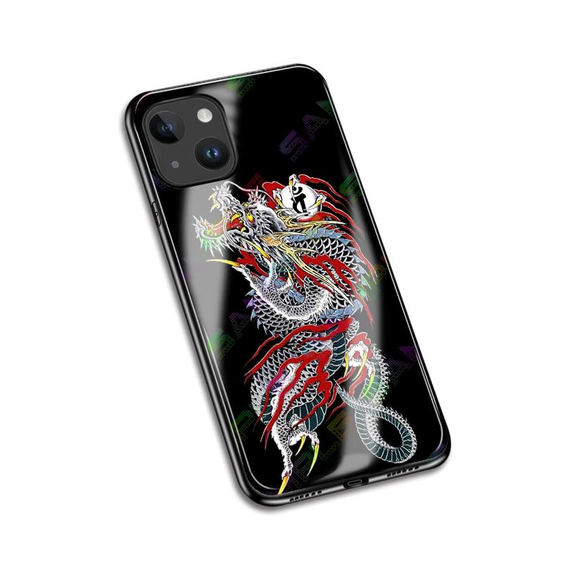 Amazon.co.jp: スマホケース 龍が如く 桐生一馬 刺青 応龍 iPhone用