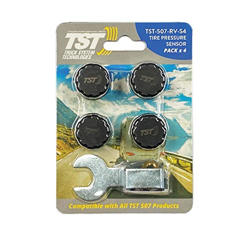 TRUCK SYSTMS TST507RVS4 4 PACK 507 CAP SENSORS W/REP BATT