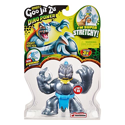 Heroes Of Goo Jit Zu Goo Jit Zu Super Elastic Soft Slimy Heroes Power Dino Figure